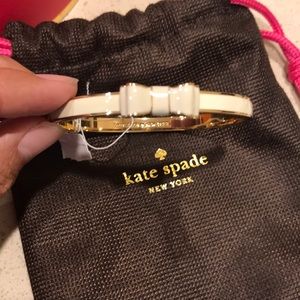 Kate Spade ceramic bangle (cream) - Brand new